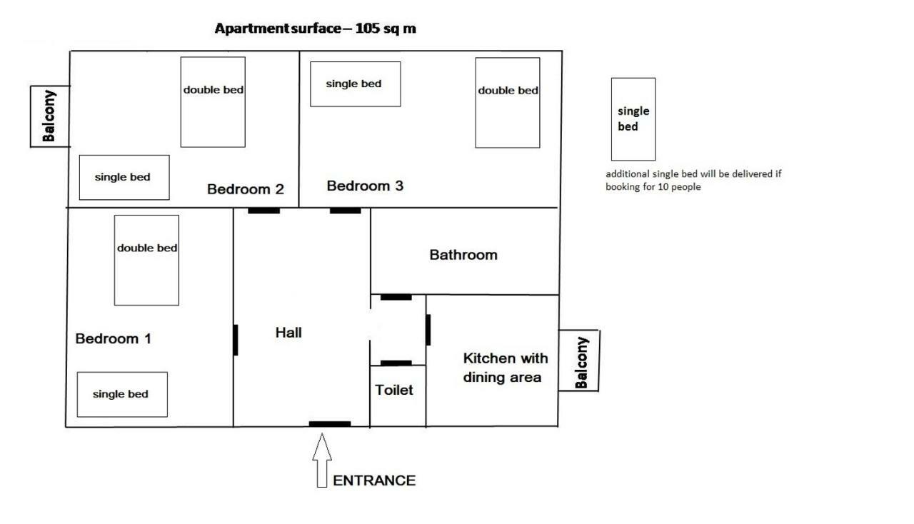 Modern Apartments 克拉科夫 外观 照片